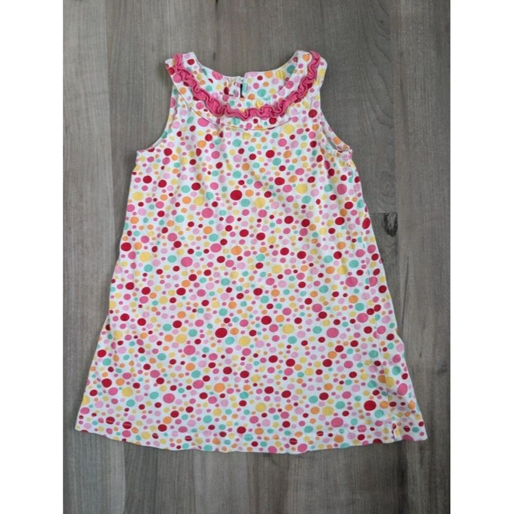 Hanna Andersson Polka Dot Sleeveless Dress, 3T (U2)
